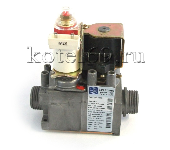Газовый клапан SIT 845063 SIGMA для BAXI (5658830)